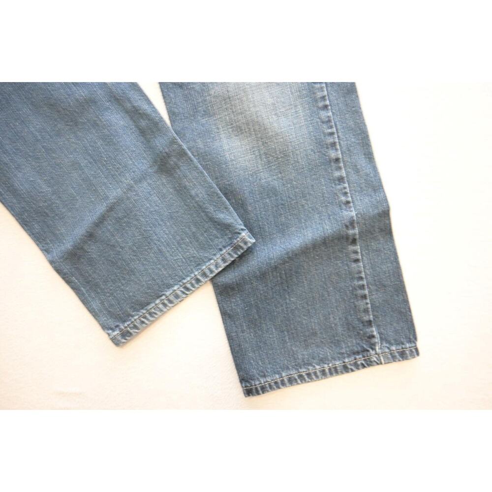 Levi's‎ 514 Straight Boot Rugged Denim Blue Jeans Mens Size 36 x 32 - Picture 4 of 7